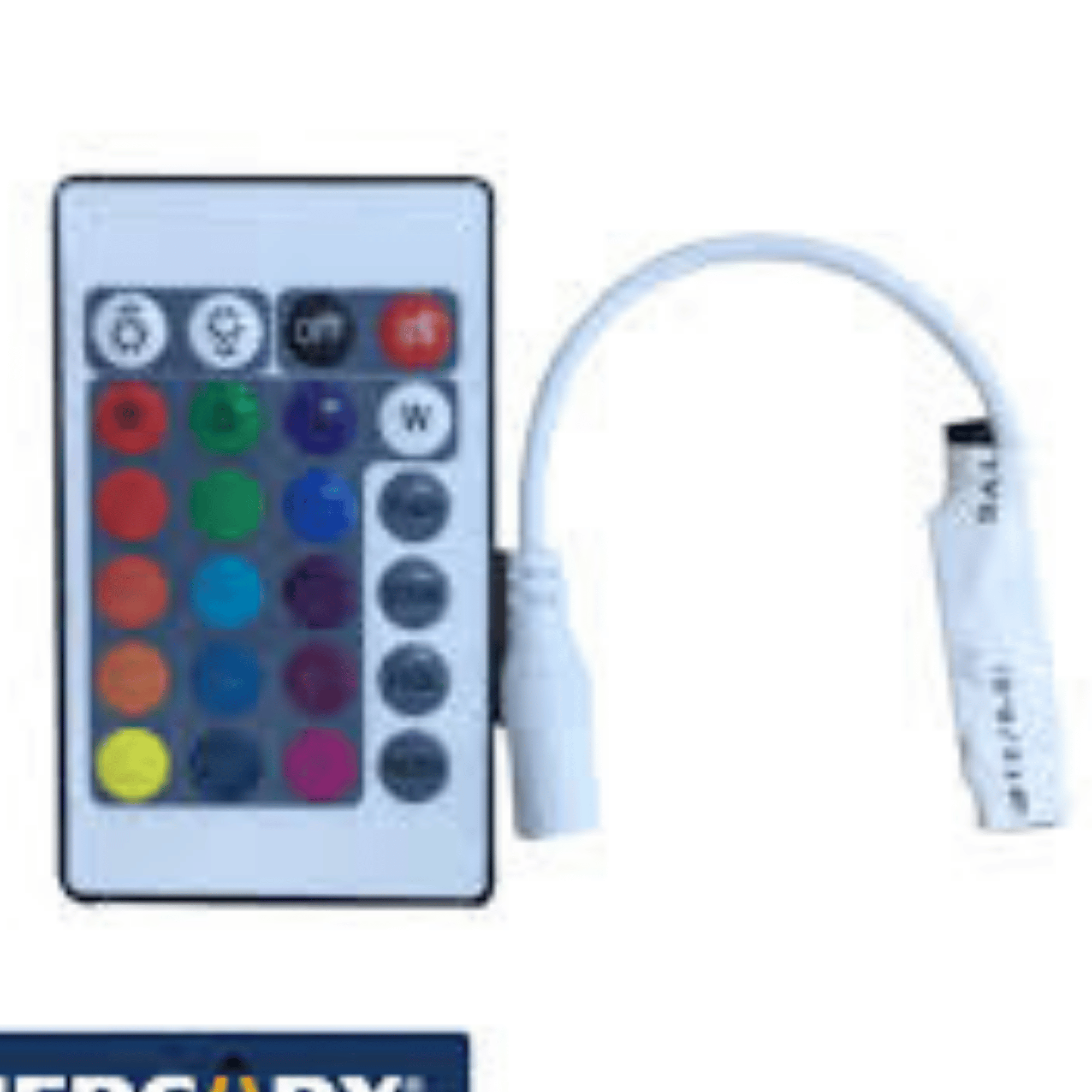 KIT CONTROLADOR MAS CONTROL REMOTO CINTA RGB